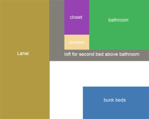 family cabin - configuration 2